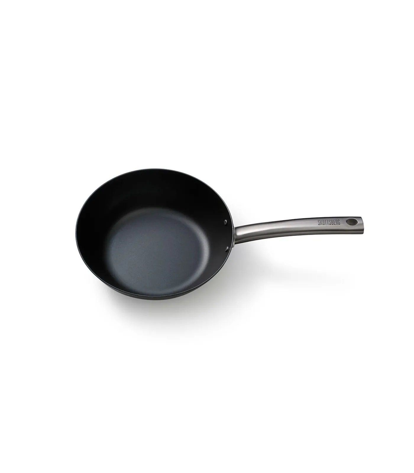 Clearance Wokpan Plaatstaal 24 cm Carbon Steel - alle warmtebronnen - Inductie Potten & Pannen