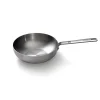 SKOTTSBERG Wokpan Roestvrijstaal 28 cm Stainless Steel - alle warmtebronnen - Inductie