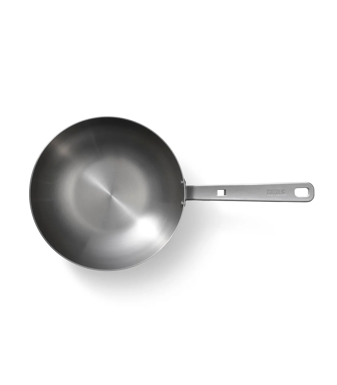 SKOTTSBERG Wokpan Roestvrijstaal 28 cm Stainless Steel - alle warmtebronnen - Inductie
