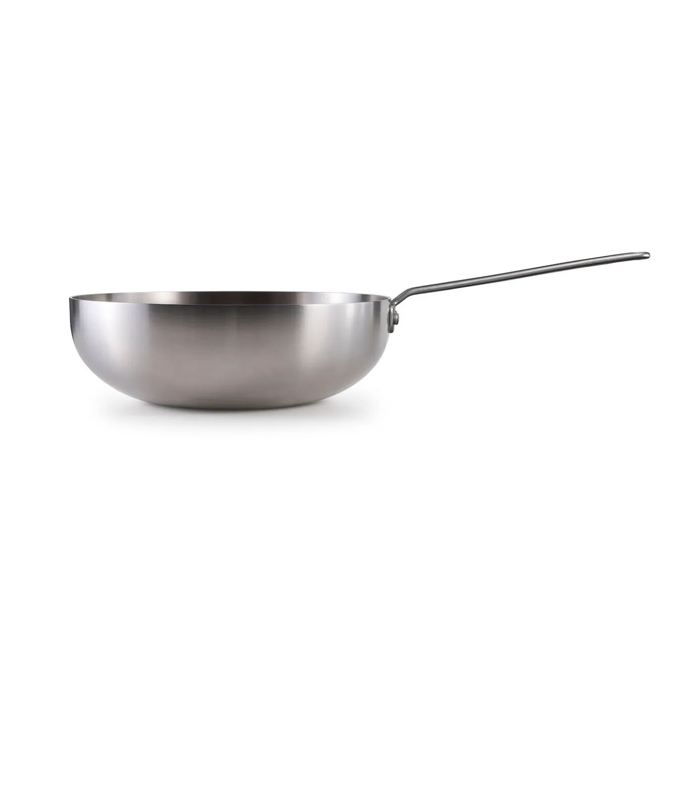 SKOTTSBERG Wokpan Roestvrijstaal 28 cm Stainless Steel - alle warmtebronnen - Inductie