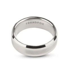 Heren TrendFox Wolfraam Heren Ring - Tungsten - Zilver Kleurig