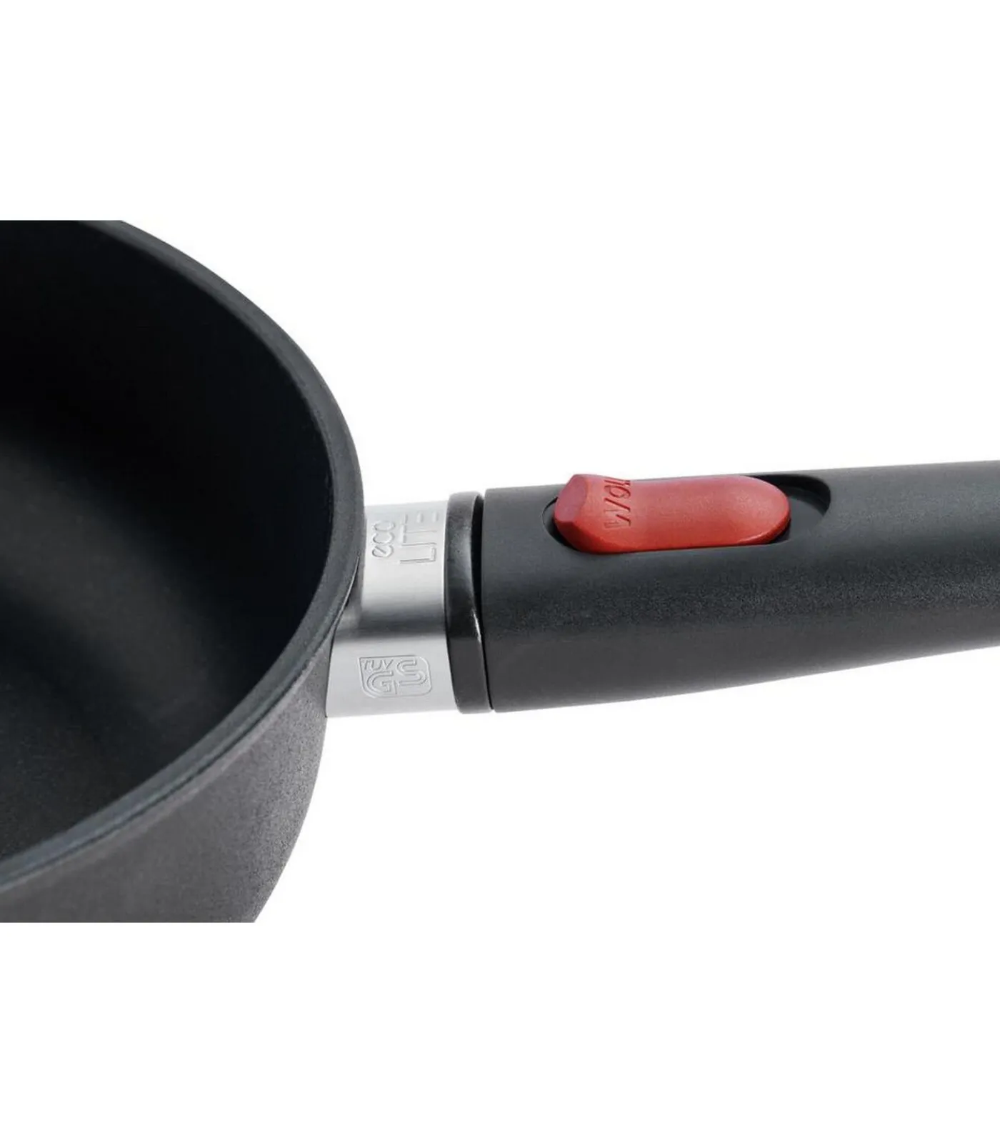 Hot EcoLite QXR Hapjespan inductie met afneembare greep - Ø240mm - H 70mm - Zwart Potten & Pannen