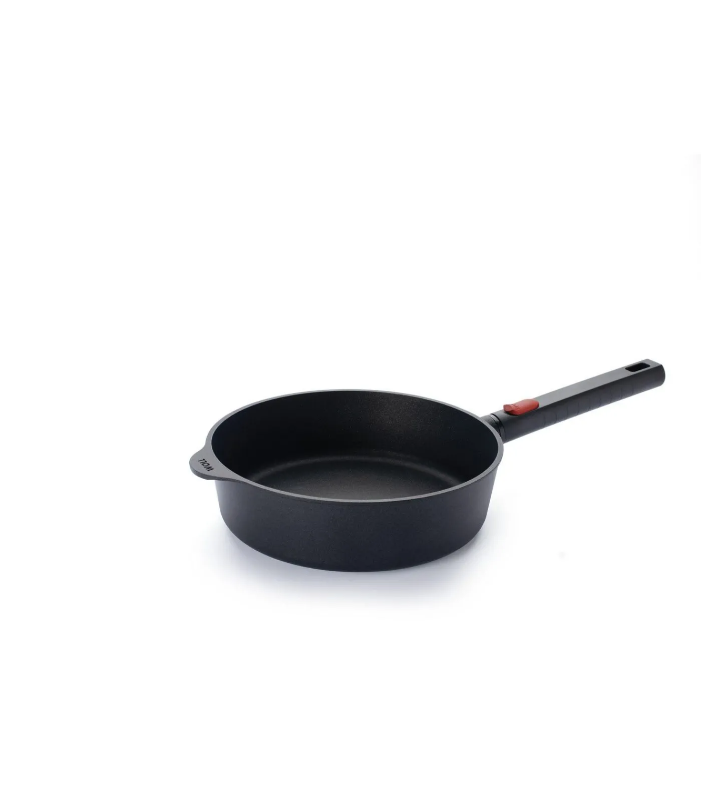 Clearance EcoLogic QXR Hapjespan inductie met afneembare greep - Ø240mm - H 70mm - Zwart Potten & Pannen