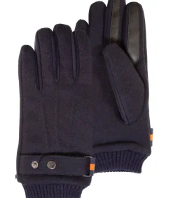 Best Wollen herenhandschoenen Navy Heren Handschoenen