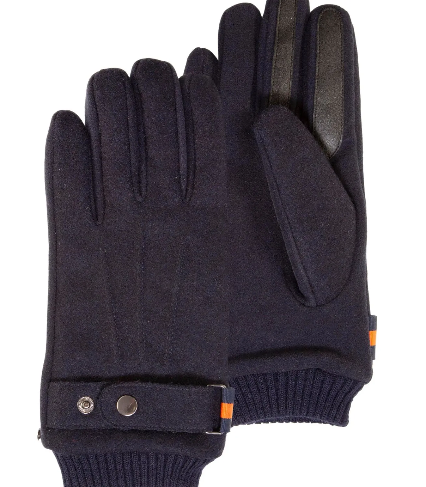 Best Wollen herenhandschoenen Navy Heren Handschoenen