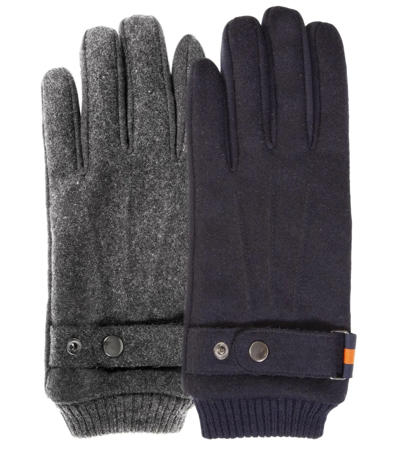 Best Wollen herenhandschoenen Navy Heren Handschoenen
