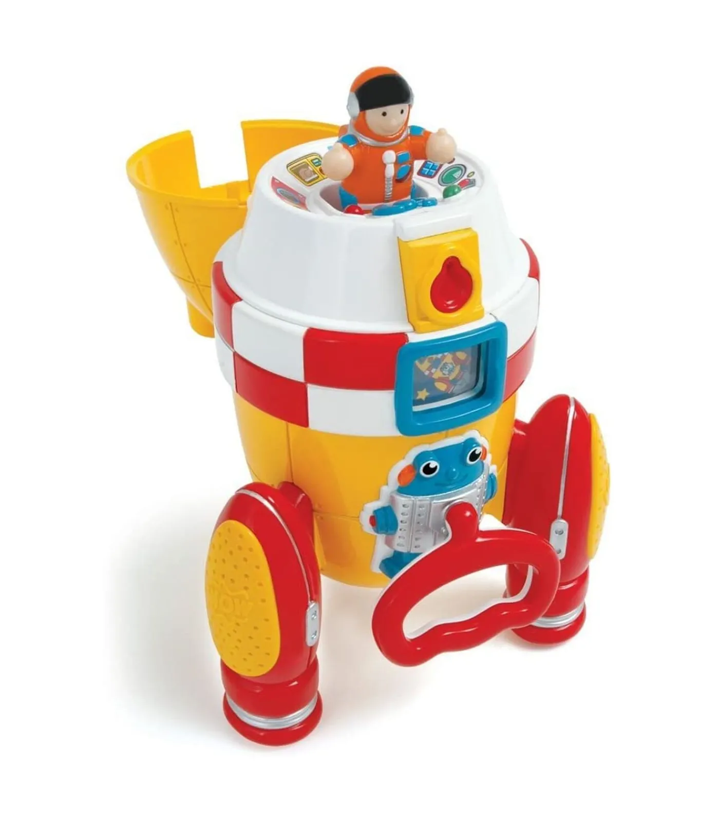 Kinderen WOW Toys raket speelgoed Ronnie Rocket voor kinderen
