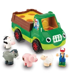 Kinderen WOW Toys speelgoed vrachtwagen Freddie Farm Truck boerderij speelset