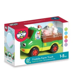 Kinderen WOW Toys speelgoed vrachtwagen Freddie Farm Truck boerderij speelset