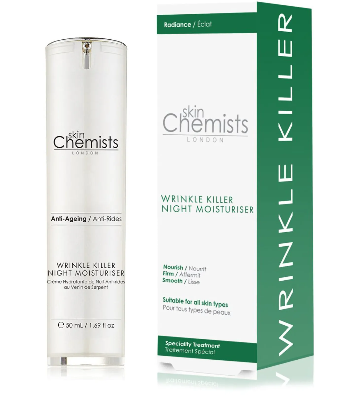 SkinChemists Wrinkle Killer Nachtmoisturiser 50ml