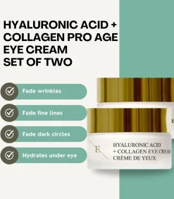 Erth Skin London 2x Hyaluronzuur + Collageen Pro Age Oogcrème 30ml