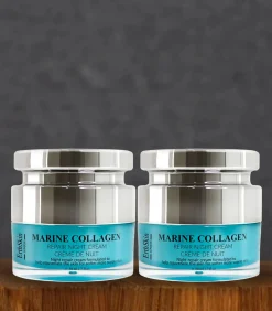 Erth Skin London 2x Marine Collageen Nachtcrème