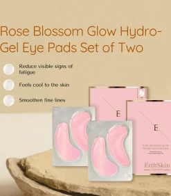 Erth Skin London 2x Rose Blossom Glow Hydro-Gel-oogpads