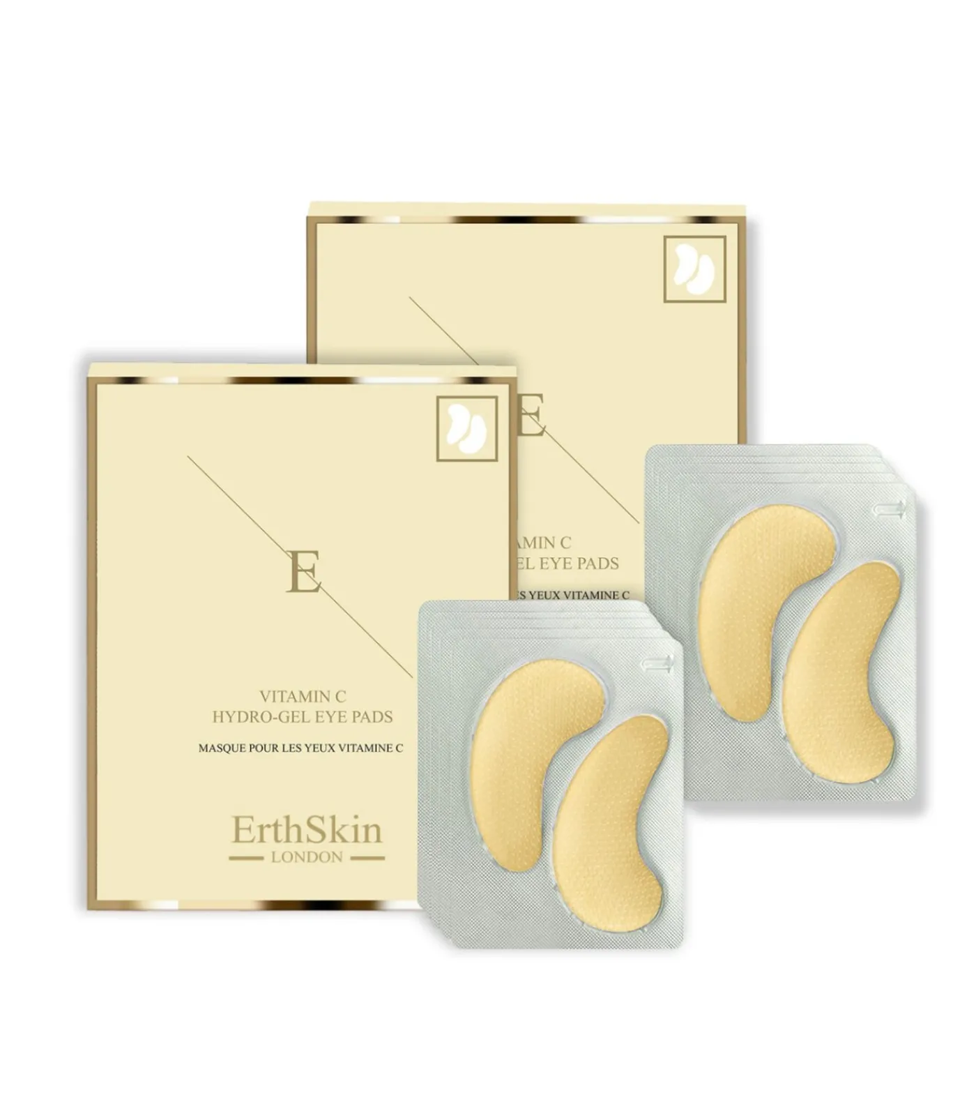 Erth Skin London 2x Vitamine C Hydrogel-oogpads