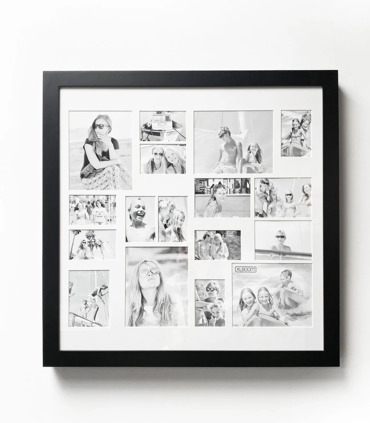 Clearance Image Fotolijst - Collagelijst voor 15 foto's - In Hout - Wit Fotolijsten