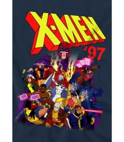Clearance X-MEN 97 - T-shirt - Marineblauw Kinderen T-Shirts & Polo's