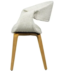 Yossi Eetkamerstoelen Houten Naturel Poot - Naturel - Set van 6 Stoelen