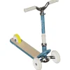 Kinderen Yvolution kinderstep Classic Glider blauw - verstelbaar stuur en opvouwbaar