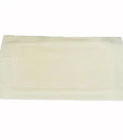 Linandelle ZACHT vloerkleed van ecru katoen