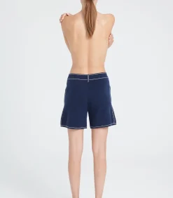 DAMES Studio Cashmere8 ZAYA 15 Gebreide korte broek Milano - 100% kasjmier