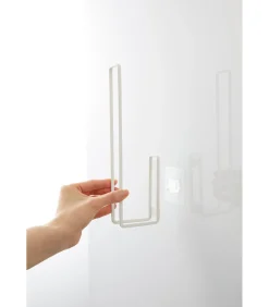 Clearance Zelfklevende WC Rolhouder - Tower - Wit Toiletaccessoires