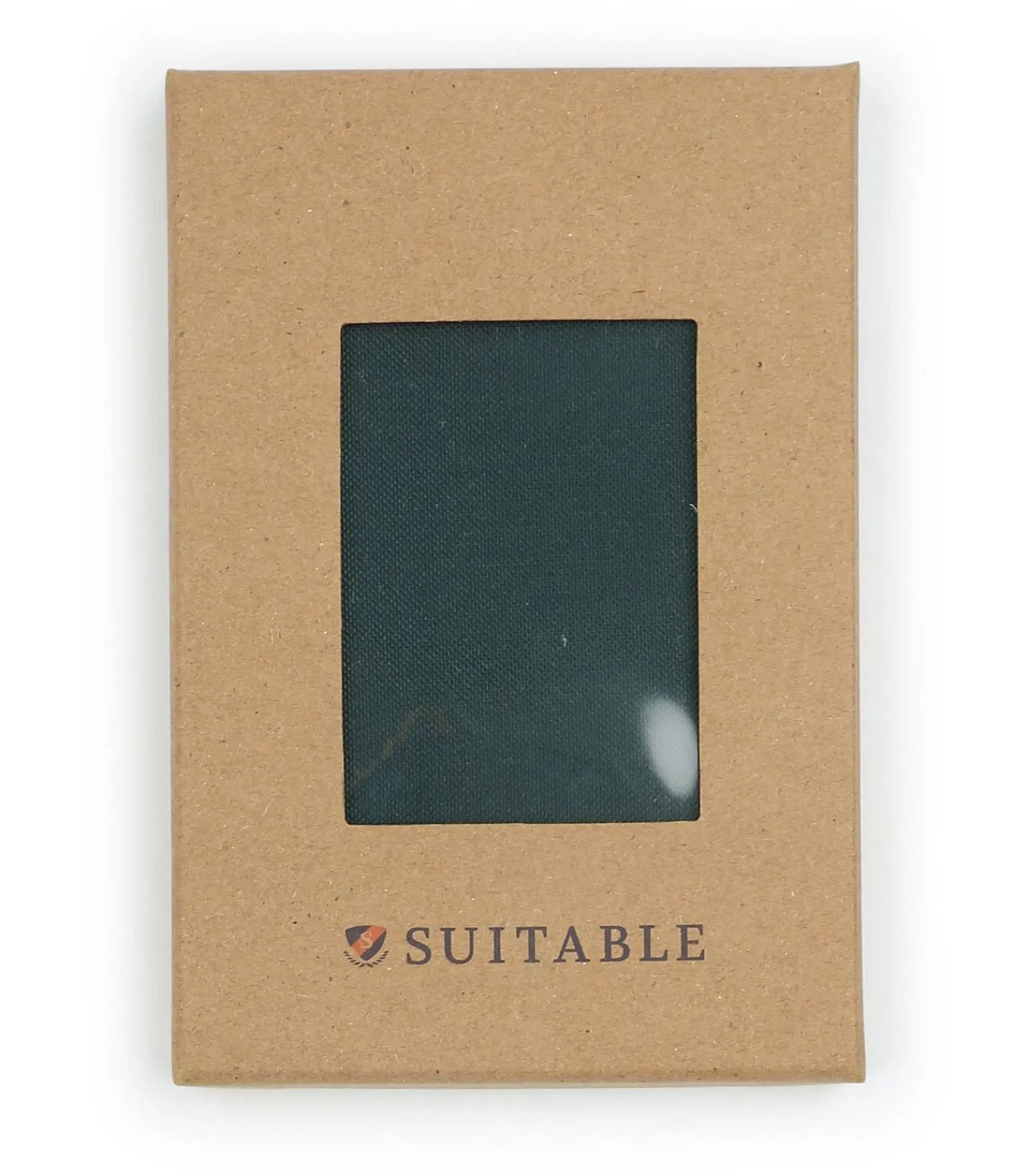 Heren Suitable Zijde Pochet Donkergroen