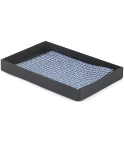 Heren Suitable Zijde Pochet Paisley Donkerblauw