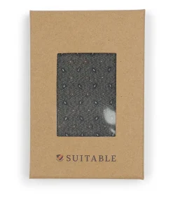 New Zijde Pochet Small Paisley Olive Heren Kostuums & Blazers