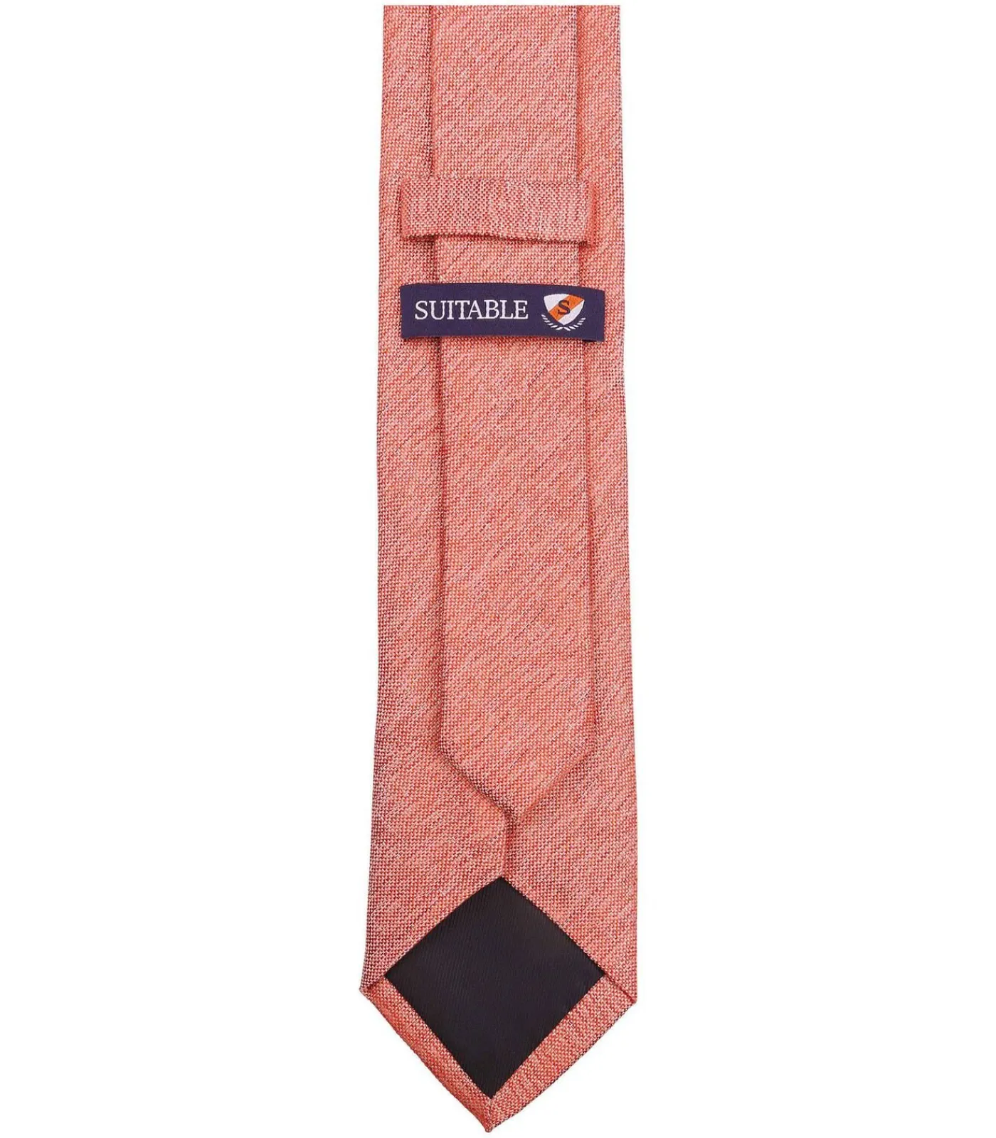 Heren Suitable Zijden Stropdas Koraal Rood