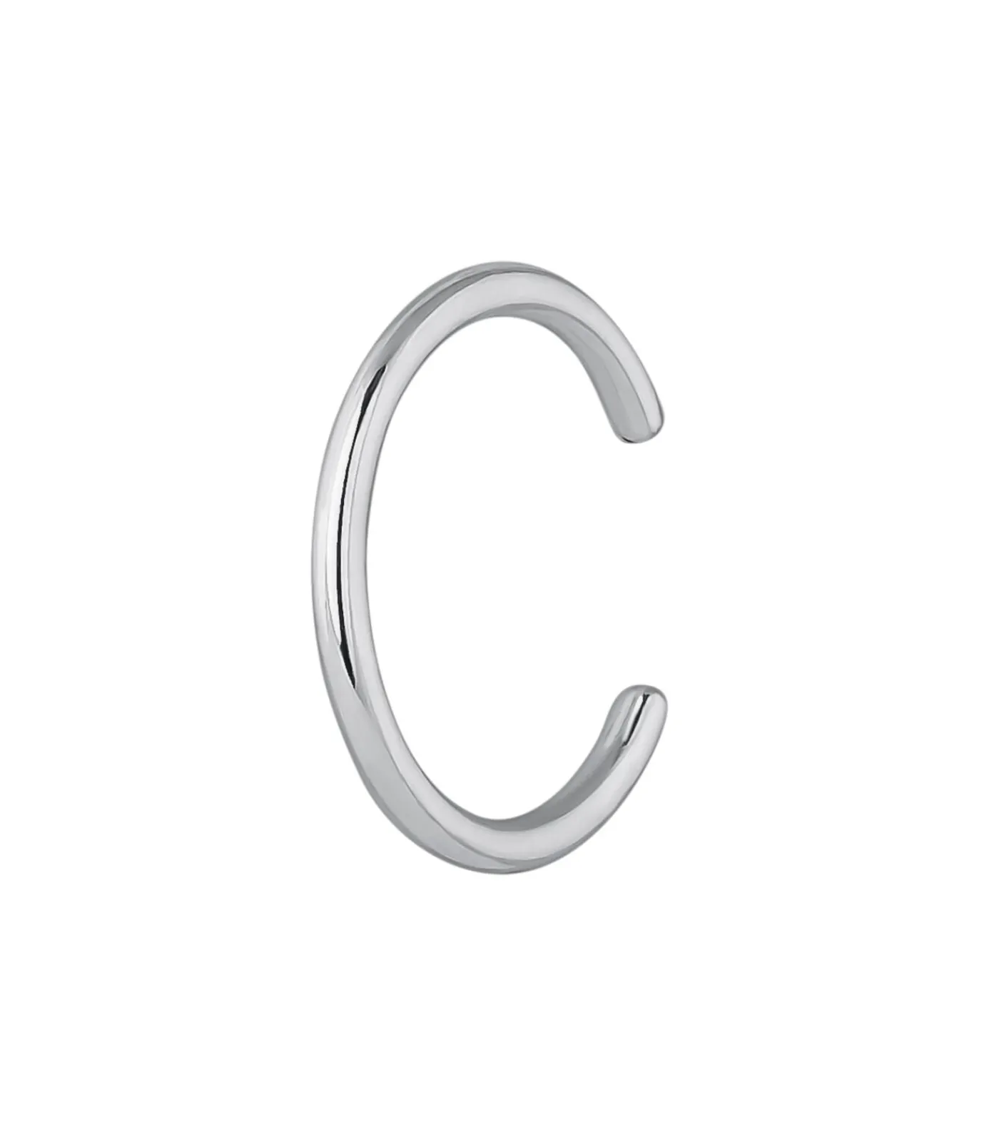 Heren Earcandy ZILVEREN EAR CUFF DELFOS