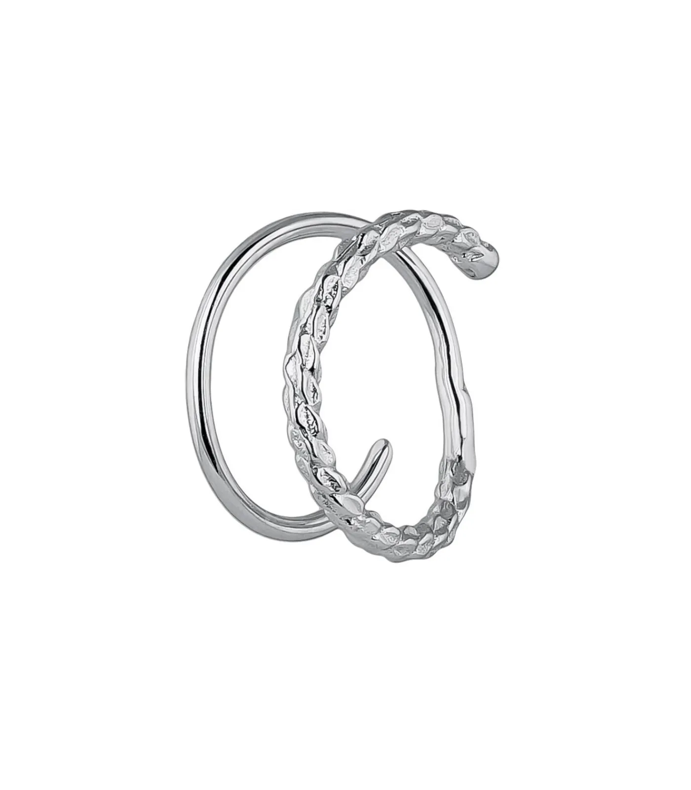 Heren Earcandy ZILVEREN PIERCING HEREN CREOOL VACHERON