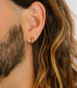 Heren Earcandy ZILVEREN PIERCING HEREN CREOOL VACHERON