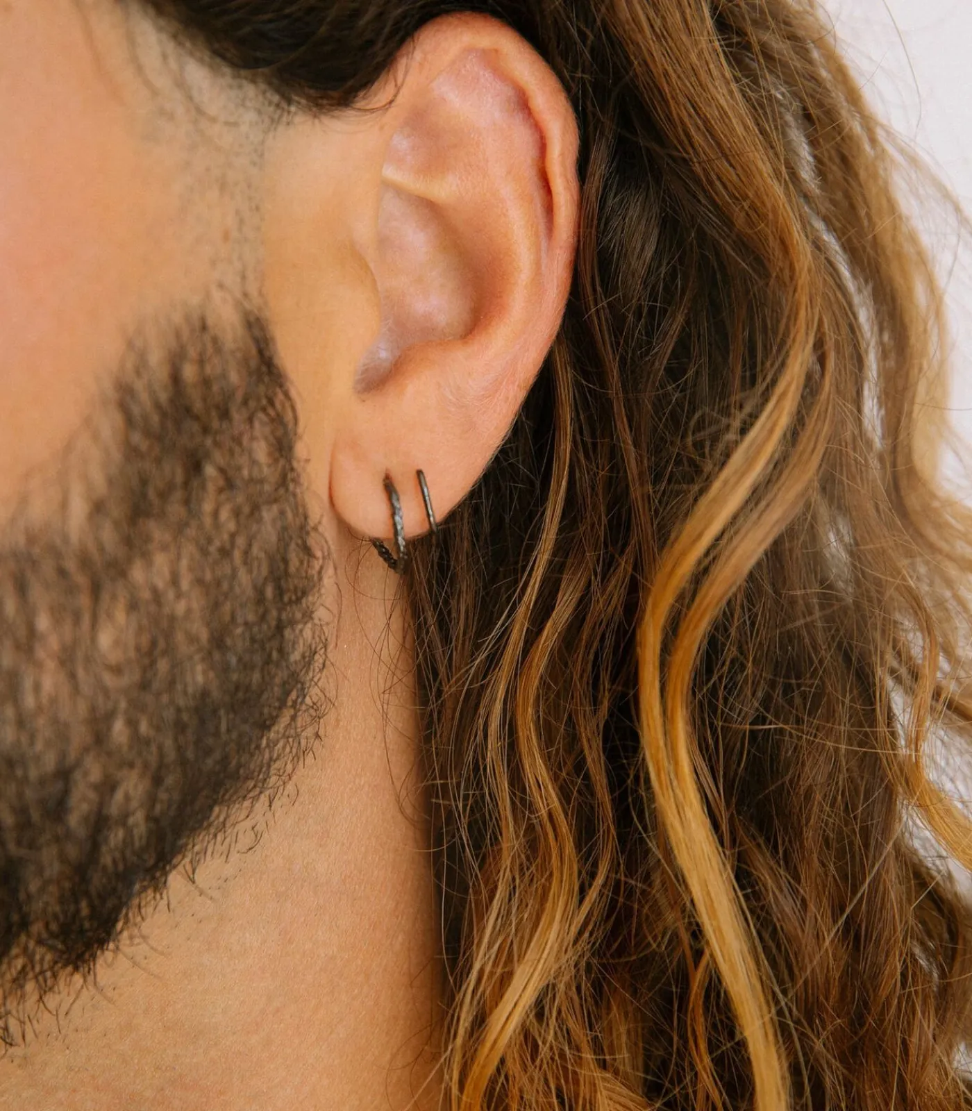 Heren Earcandy ZILVEREN PIERCING HEREN CREOOL VACHERON