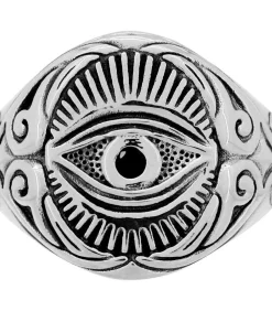 Heren MES BIJOUX Zilveren ring voor mannen "Idaïa"