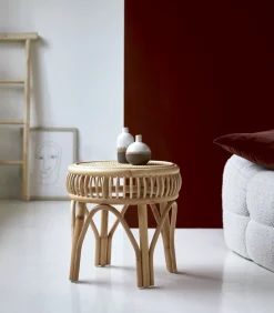 Outlet Zita - Nachtkastje van rotan Bedden