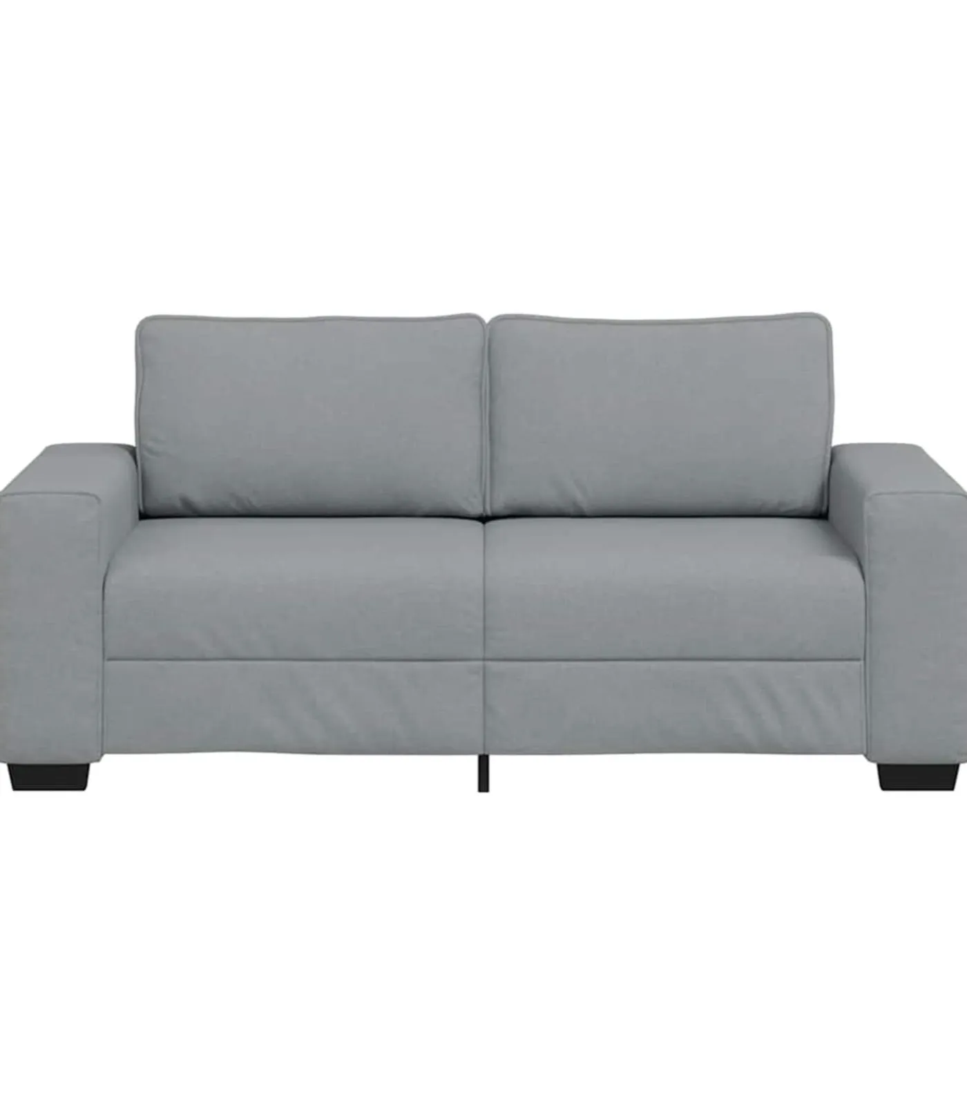 Best 2-zitsbank 140 cm stof lichtgrijs Zetels