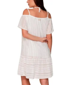 Hot Zomerse midi-jurk met hangende schouders PRAISE DAMES Badmode