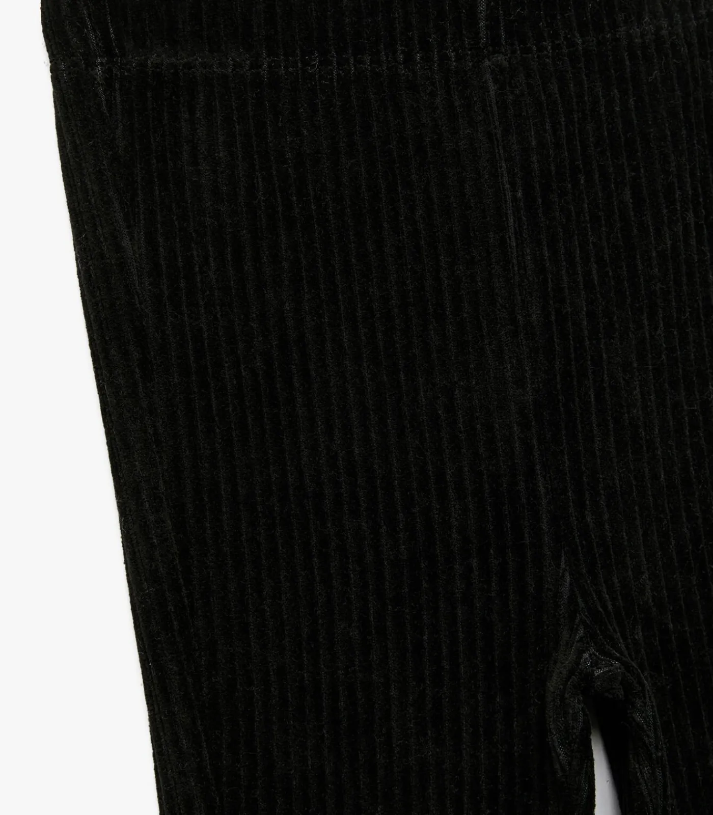 Discount Zwart Flared Kinderbroek Velours Kinderen Broeken & Shorts