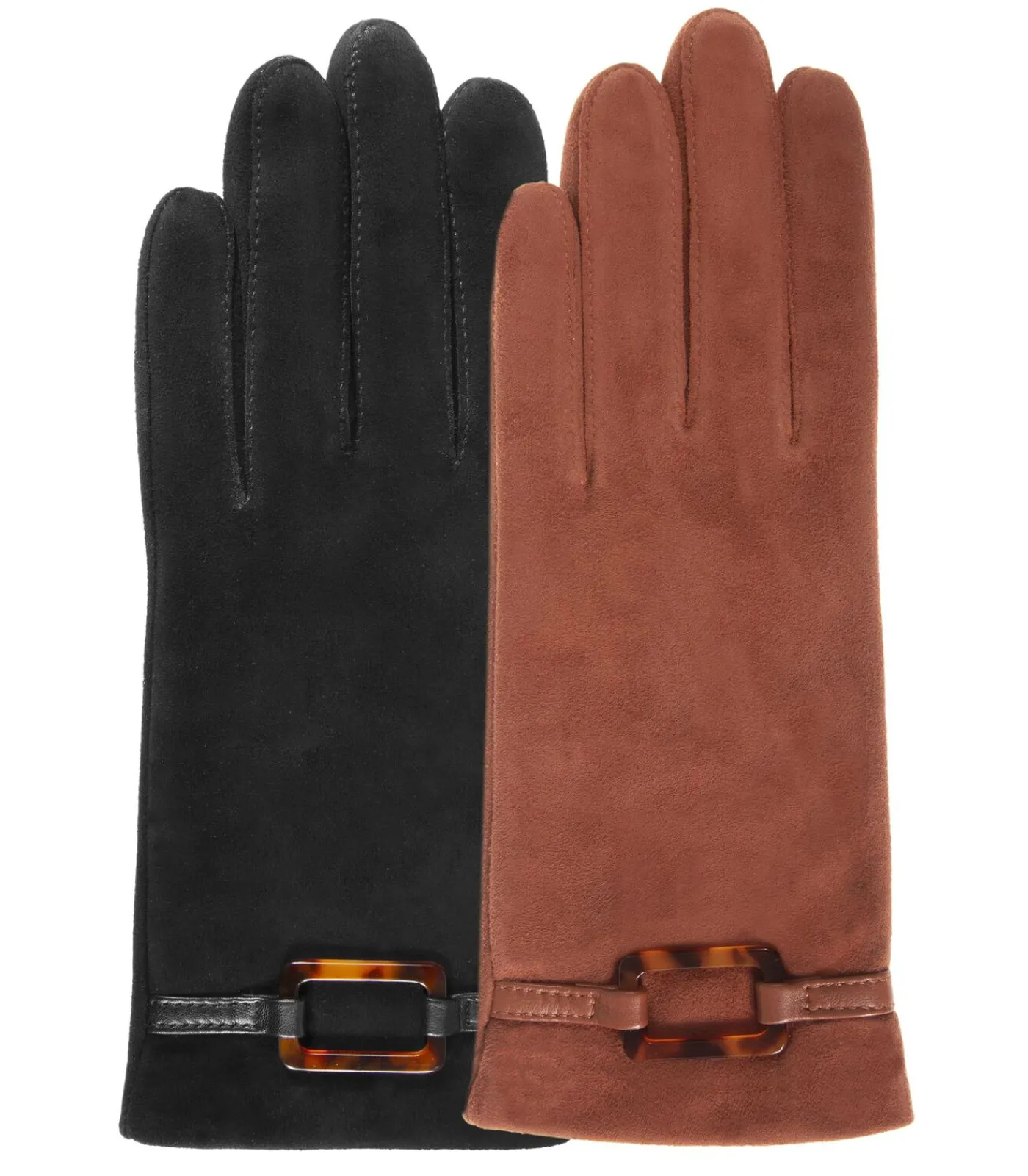 Best Zwart Suède Geitenleren Handschoenen voor dames DAMES Handschoenen