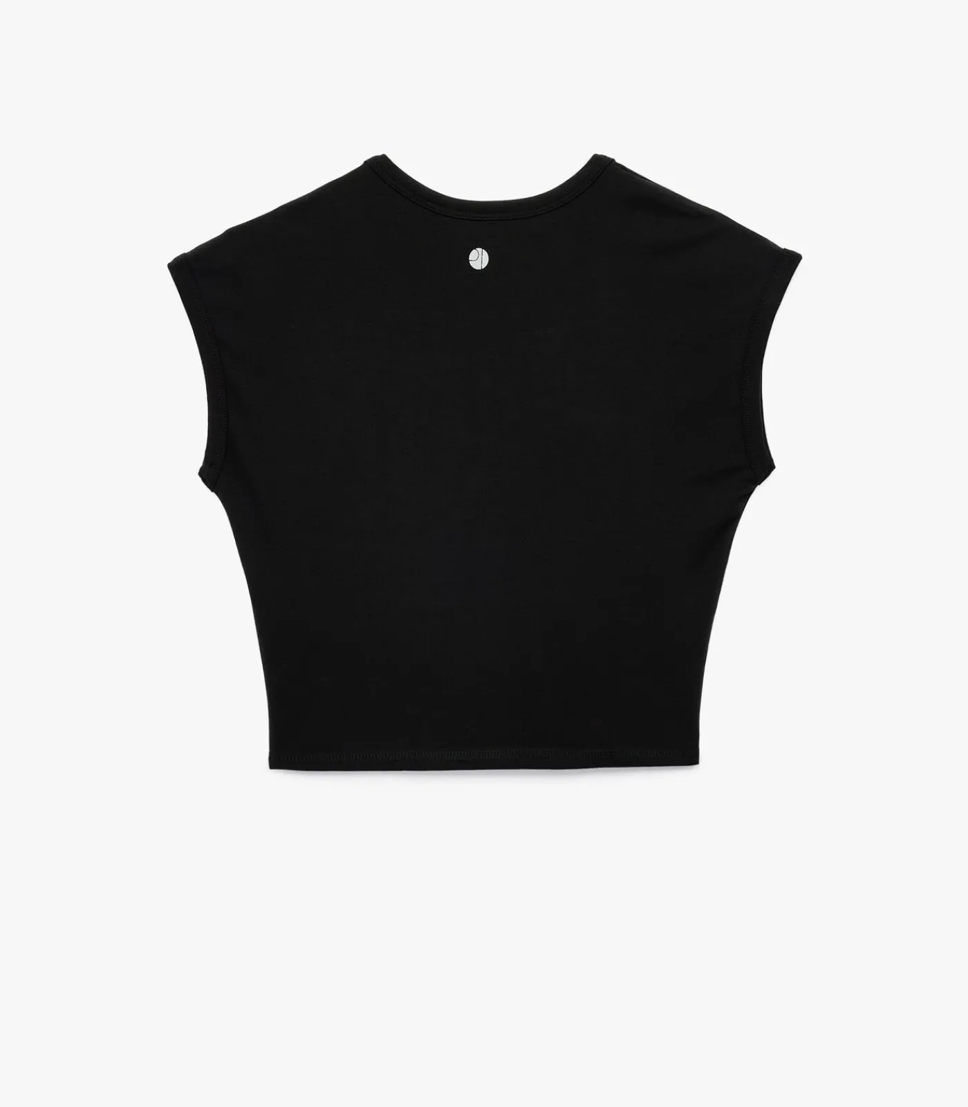 DAMES Koton Zwart T-shirt Korte Mouwen Slanke Pasvorm