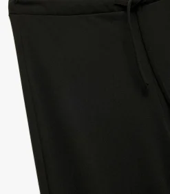 Zwarte Broek Hoge Taille Wijde Pijpen DAMES Broeken & Shorts