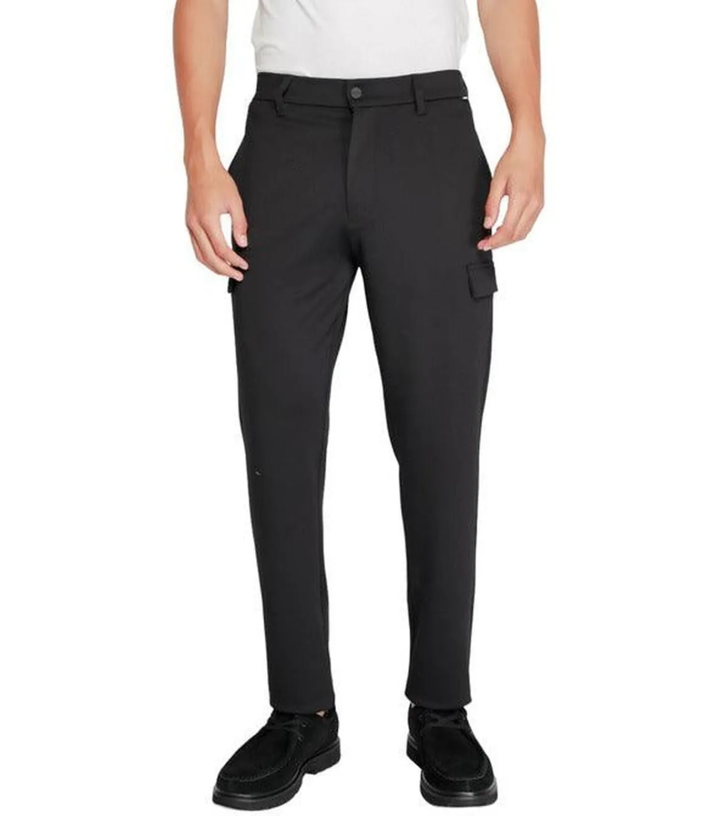 Discount Zwarte Comfort Knit Tapered In Zwart Heren Jeans