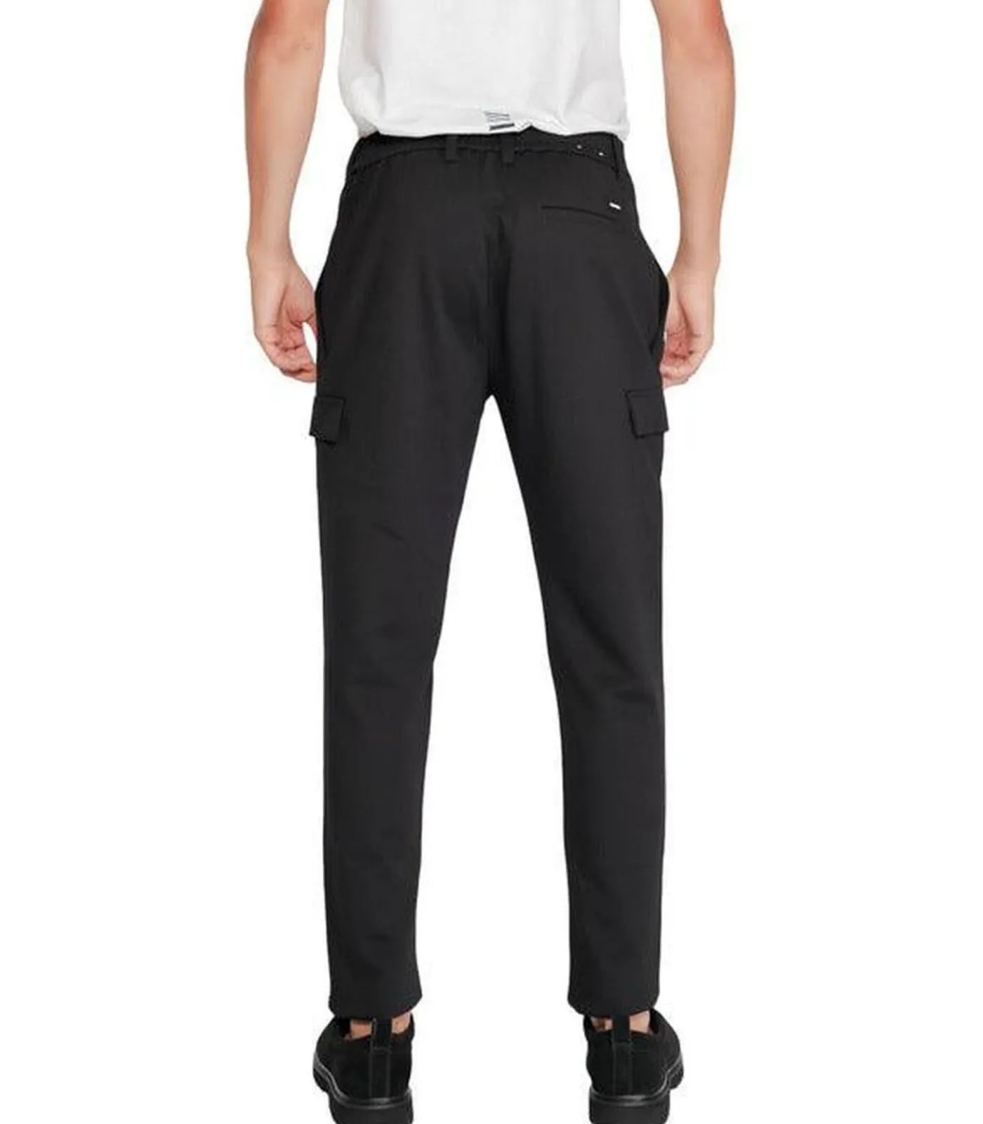 Discount Zwarte Comfort Knit Tapered In Zwart Heren Jeans