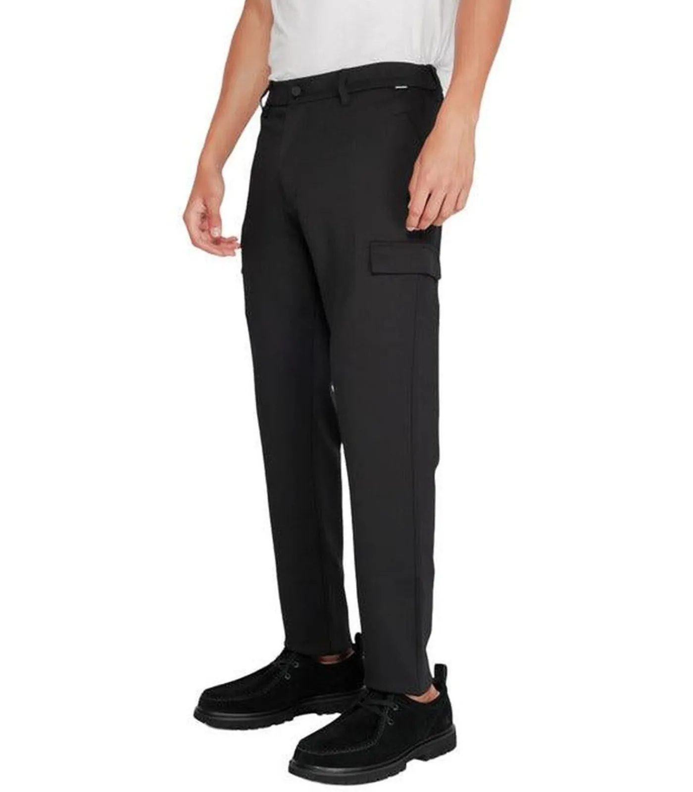 Discount Zwarte Comfort Knit Tapered In Zwart Heren Jeans