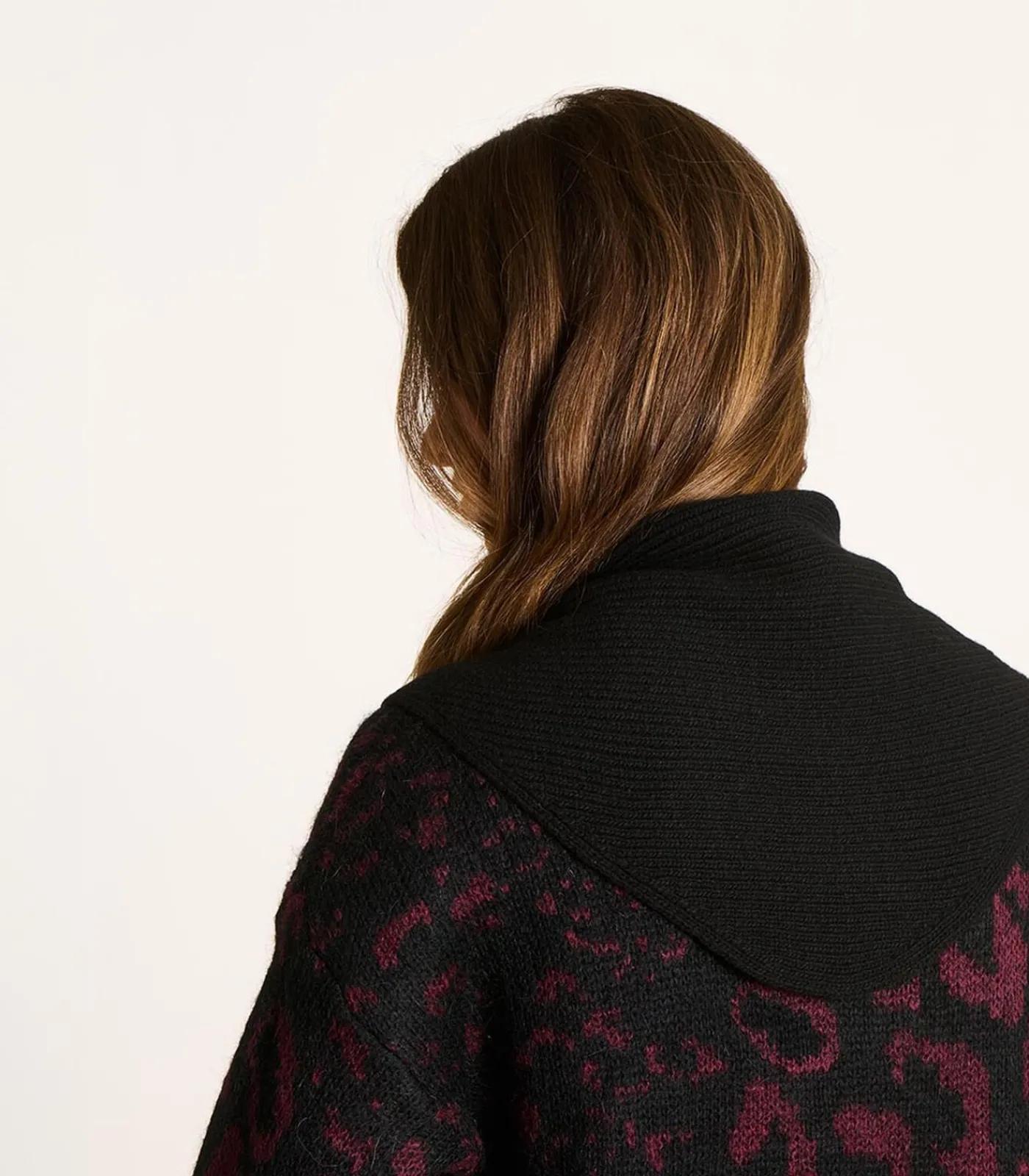 DAMES La Fée Maraboutée Zwarte driehoekige sjaal