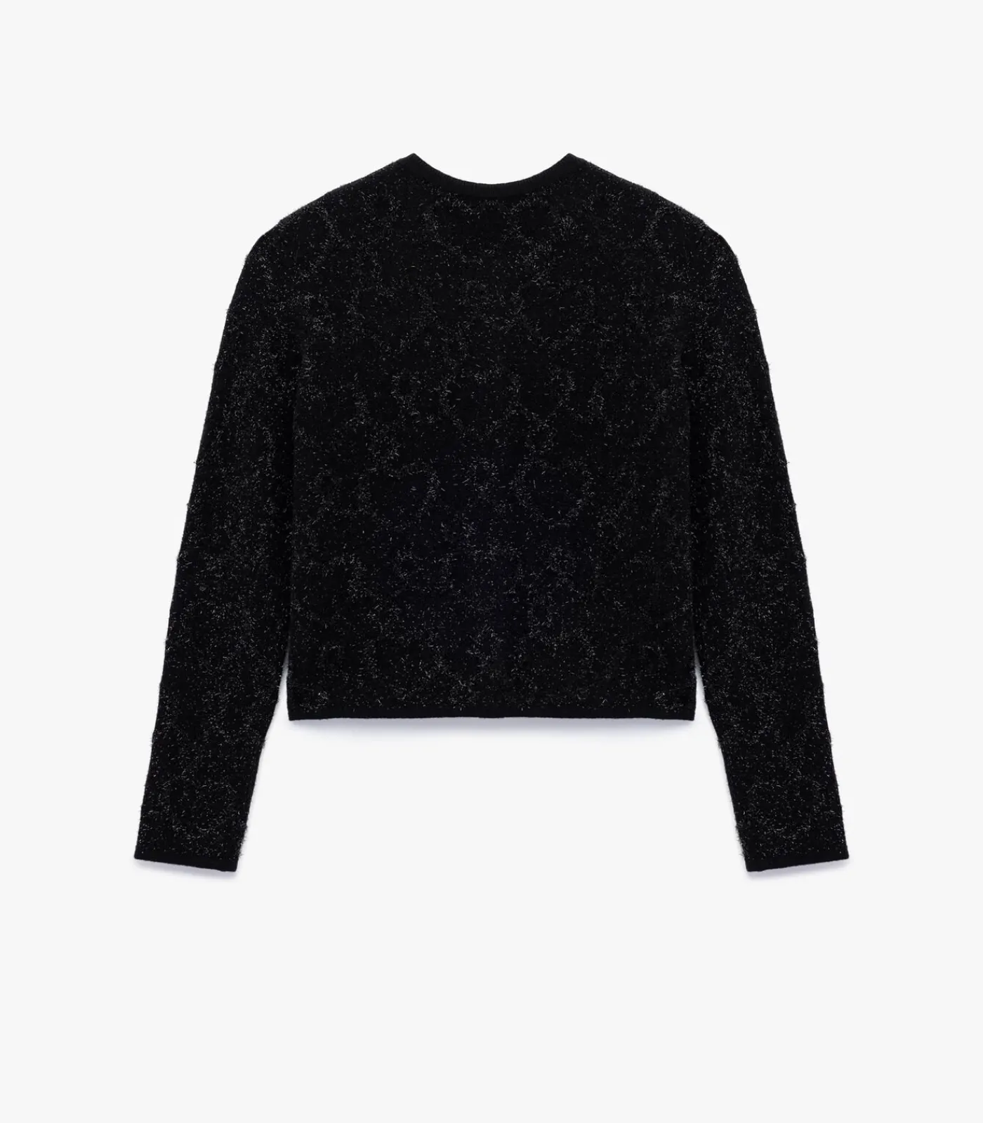 Best Zwarte Gebreide Cardigan Lange Mouwen Knoopsluiting DAMES Truien & Cardigans