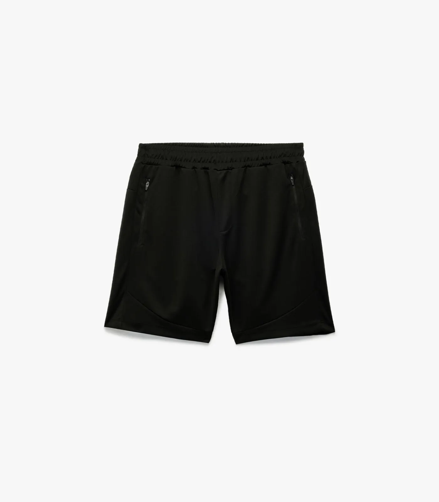 Discount Zwarte Heren Sportshort met Zakdetail Heren Broeken & Shorts