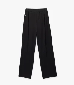 DAMES Koton Zwarte Joggingbroek Hoge Taille Wijde Pijpen