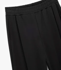 DAMES Koton Zwarte Joggingbroek Hoge Taille Wijde Pijpen