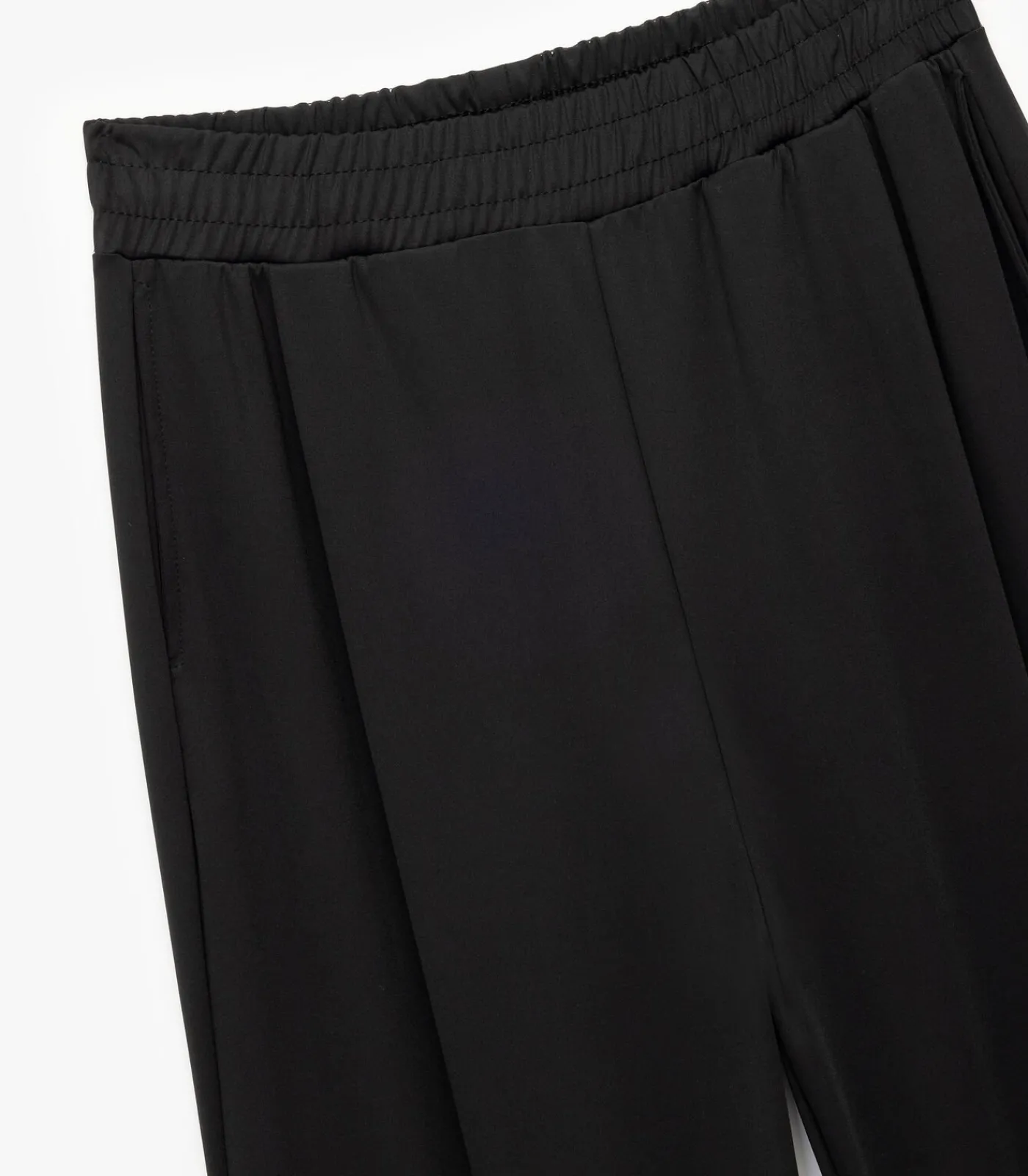 DAMES Koton Zwarte Joggingbroek Hoge Taille Wijde Pijpen